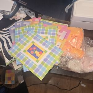 Colorful Cards And Decorations